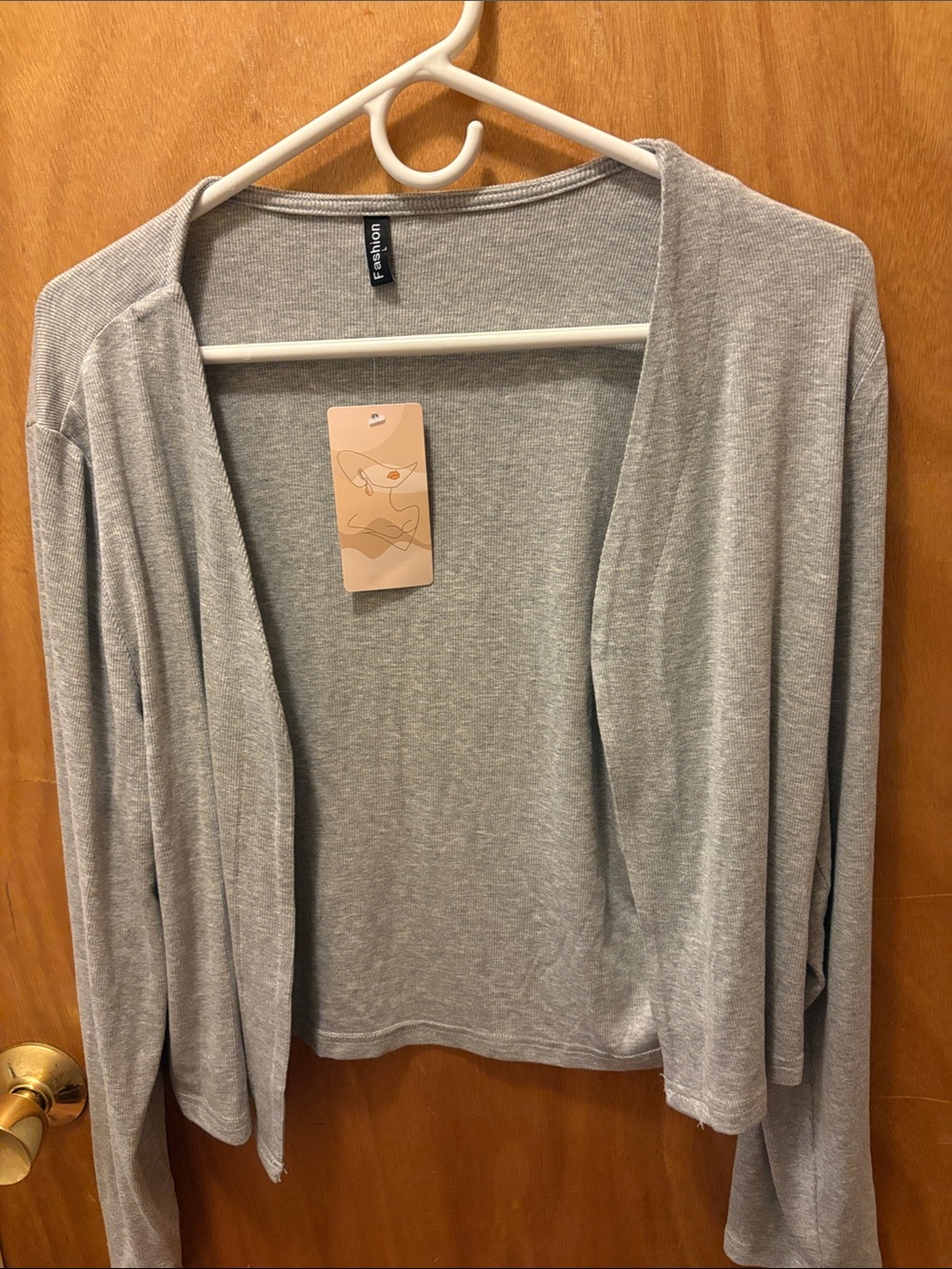 Women's Open-Front Lightweight Long Sleeve Top